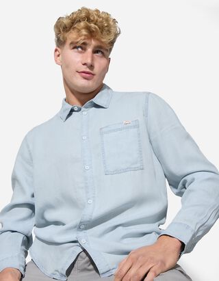 Ko&scaron;ile - Klasick&yacute; střih Regular Fit - svetle  modra