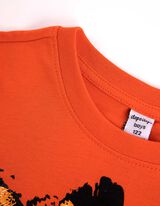 Mar&scaron;kinėliai ilgomis rankovėmis - Su paveikslėliais - oranzinis