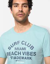 T-shirt - Imprimé - turquoise