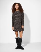 Suknelė - Liūto raštas - smelio spalvos