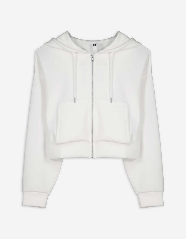 Veste molletonnée - blanc