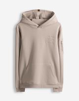 Sweatshirt - Stickerei - beige