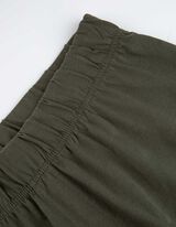 Pigiama completo (maglia + shorts) - Stampa - verde scuro