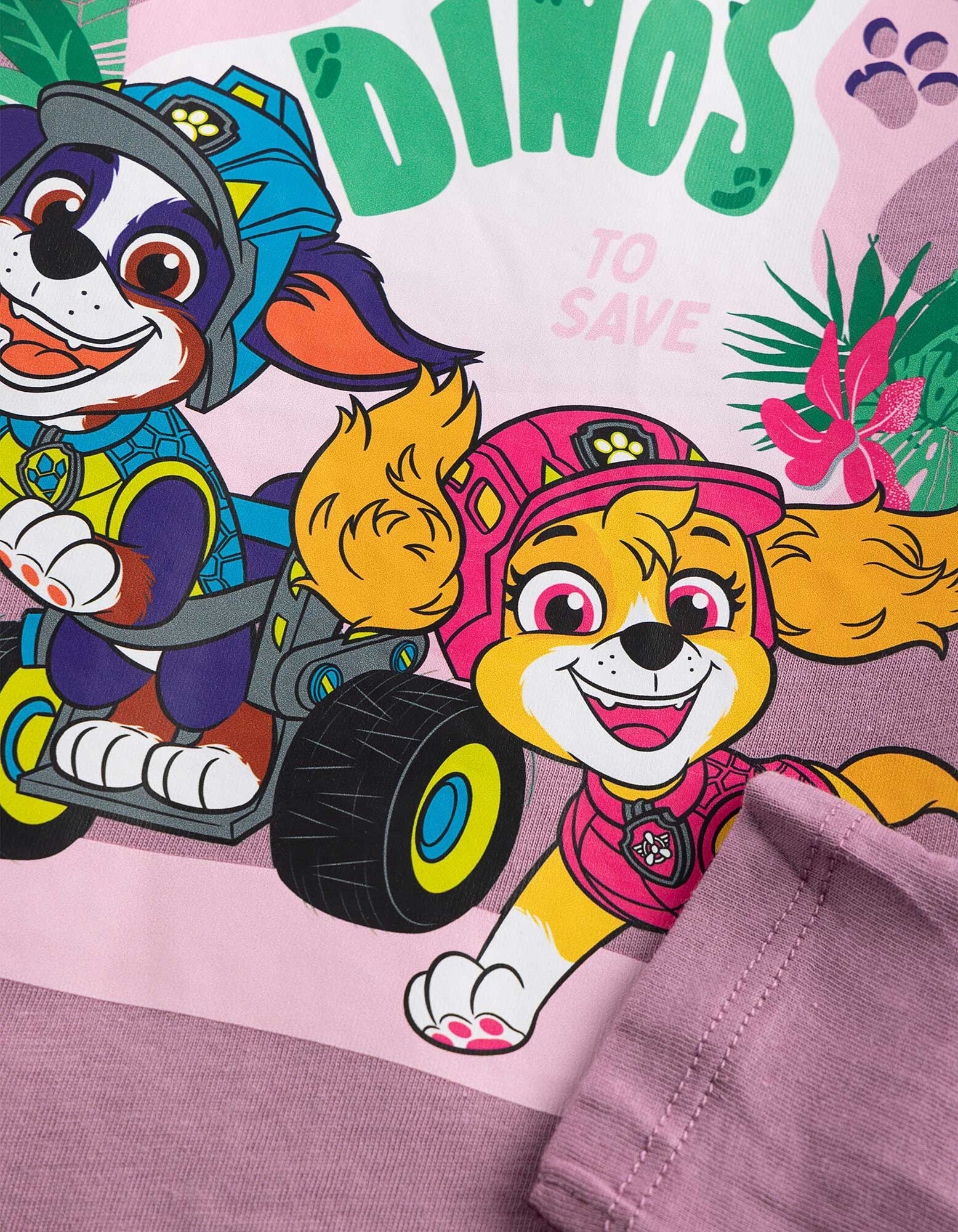 Langarmshirt - Paw Patrol - Flieder