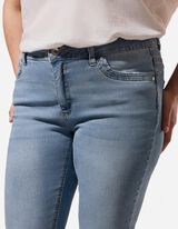 Jeans - Wascheffekte - hellblau