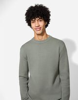 Pullover - Viskose - dunkelgrün