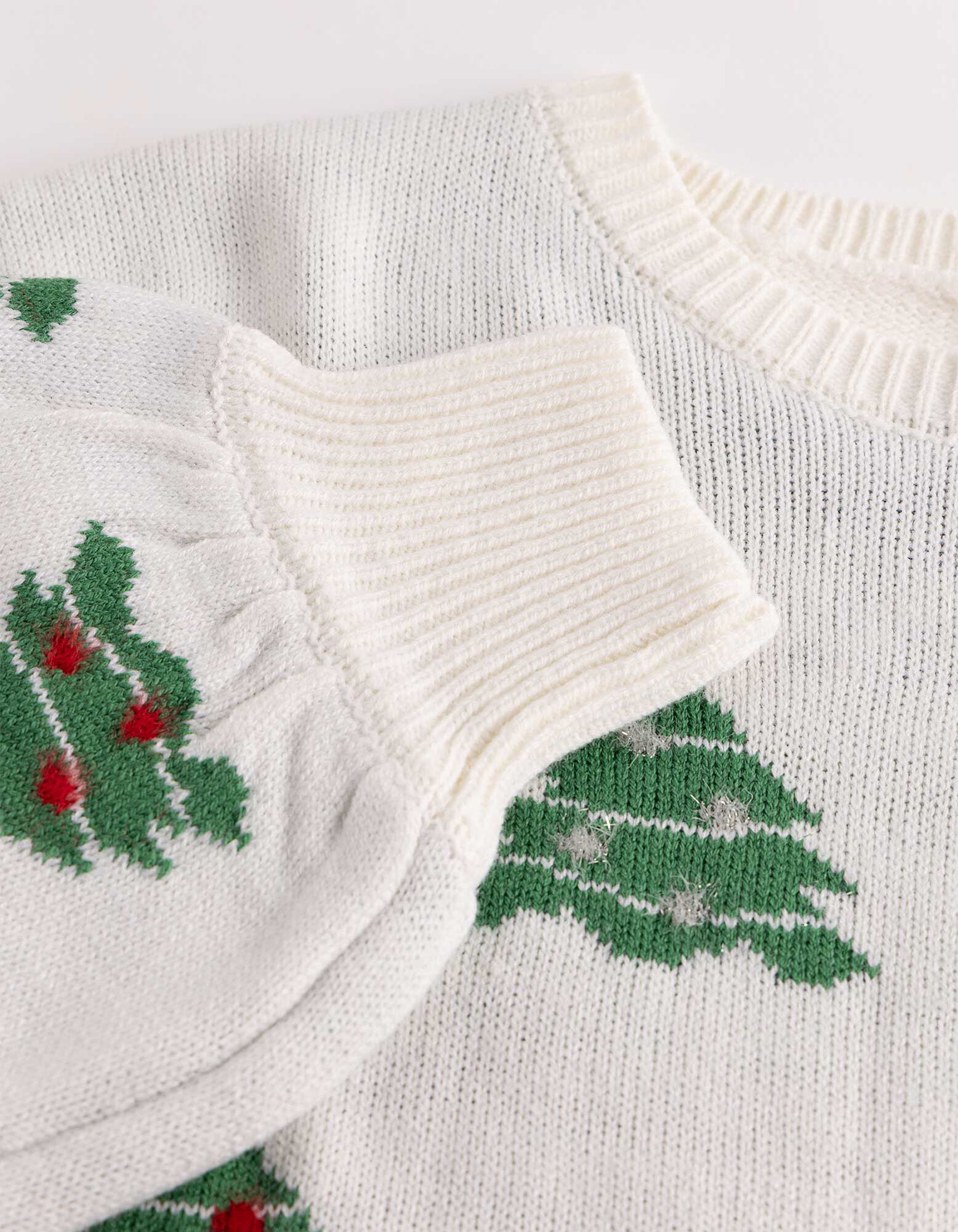 Pullover - Christmas - Off-White