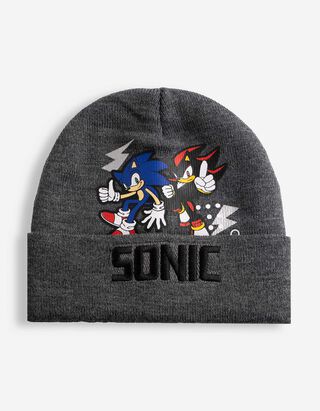 Čepice - Sonic - Tmavě &scaron;ed&aacute;