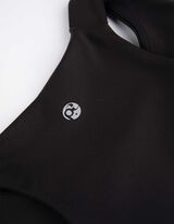 Top cropped - Morbido al tatto - nero