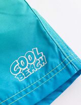 Short de bain - Nuances de couleur - Vert