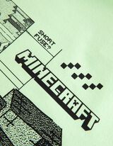 Póló - Minecraft - vilagos zold