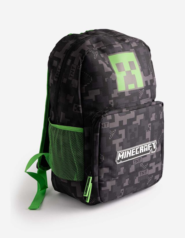 Rucksack - Minecraft - Schwarz - Takko Fashion