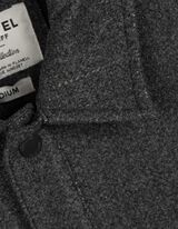 Košile - Klasický střih Regular Fit - tmave seda