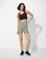 Kratke hlače - Enobarvno - temno zelena