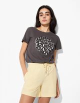 Kratke hlače - Vrvica - svetlo rumena