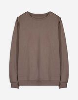 Sweatshirt - Relax Fit - hellbraun