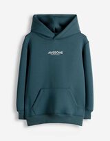 Hoodie - Scuba - blau