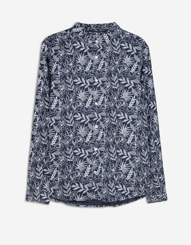 Camicia - Lunghezza delle maniche regolabile - blu scuro