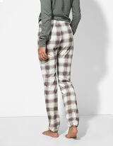 Pyjama Set aus Shirt und Hose - Jersey - dunkelgrün