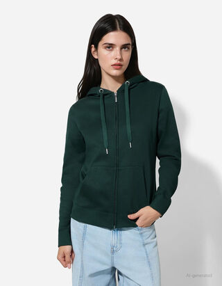 Tepl&aacute;kov&aacute; bunda - Regular Fit - Tmavo zelen&aacute;