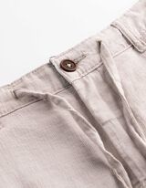 Shorts - Fixierter Beinumschlag - beige