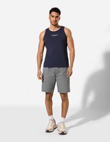 Tanktop - &Auml;rmellos - Dunkelblau
