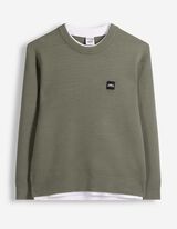 Strickpullover - Loose Fit - Khaki