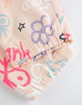 spodnie joggingowe - Relaxed Fit - rozowy