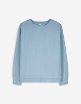 Sweatshirt - Relax Fit - hellblau
