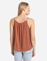 Blusa - Viscosa - marrone chiaro