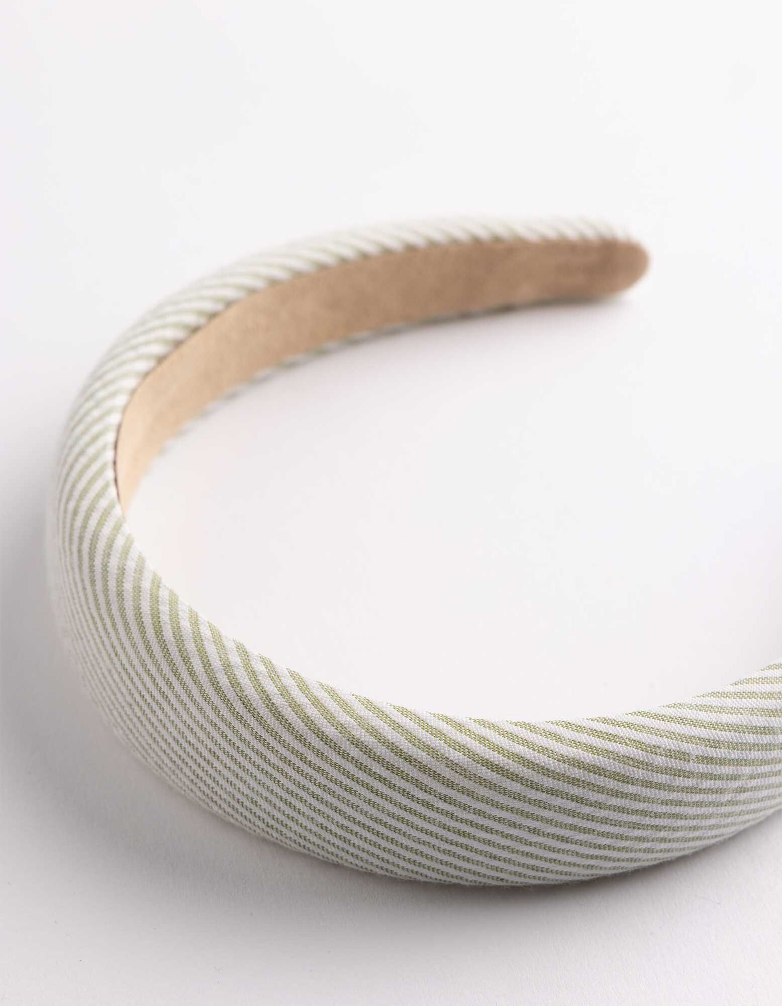 Haarschmuck - Streifen - Wei&szlig;