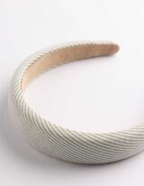 Haarschmuck - Streifen - Wei&szlig;