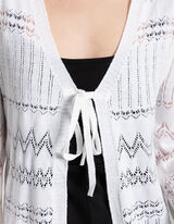 Longcardigan - Feinstrick