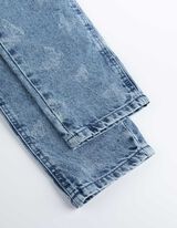 Hlače paperbag kroja - Traperice - svijetlo plava