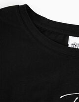 Tričko - Potlač - cierna