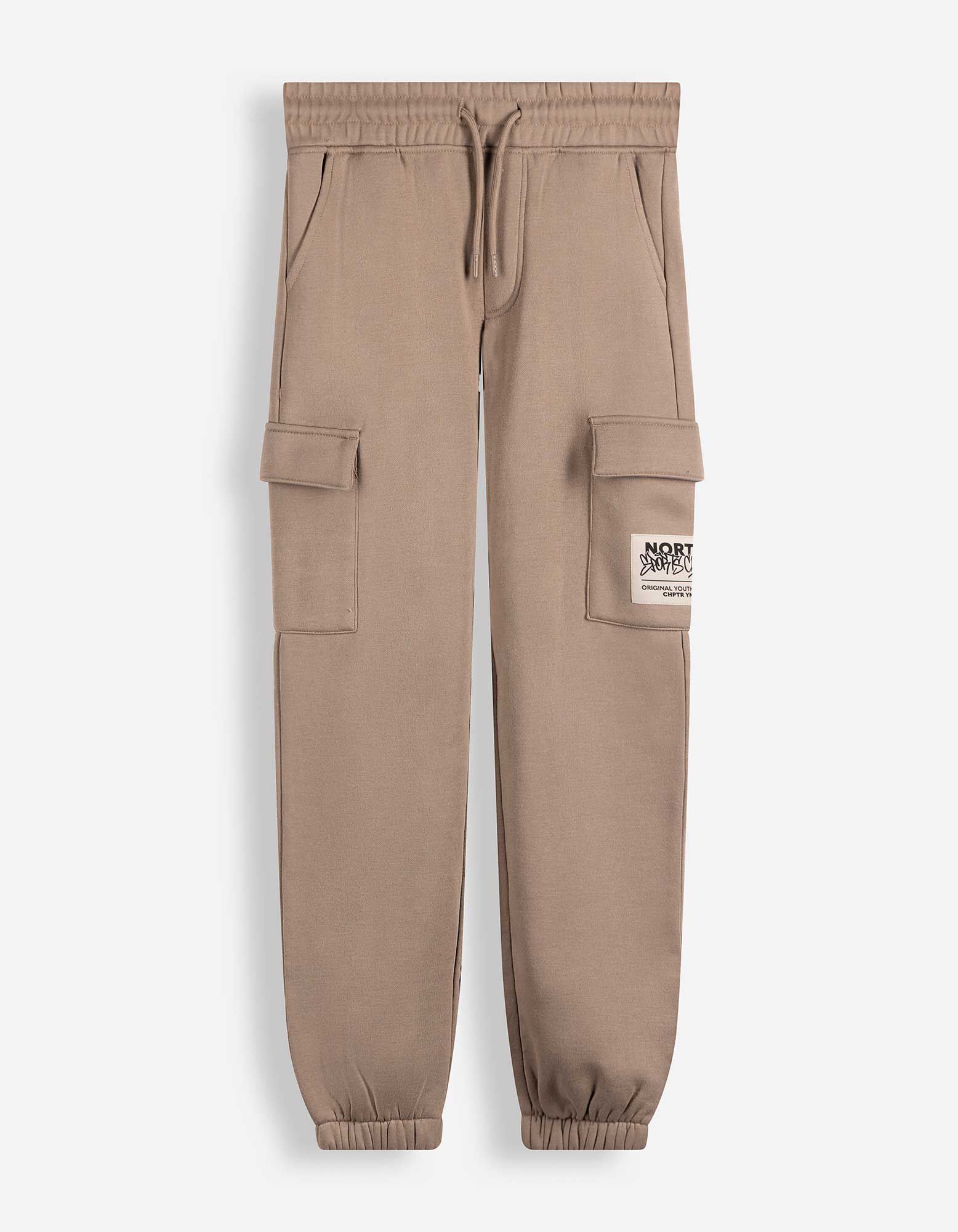 Cargohose - Sweat - Taupe