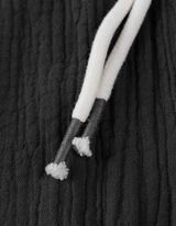 Set van overhemd en shorts - Mousseline - donkergrijs