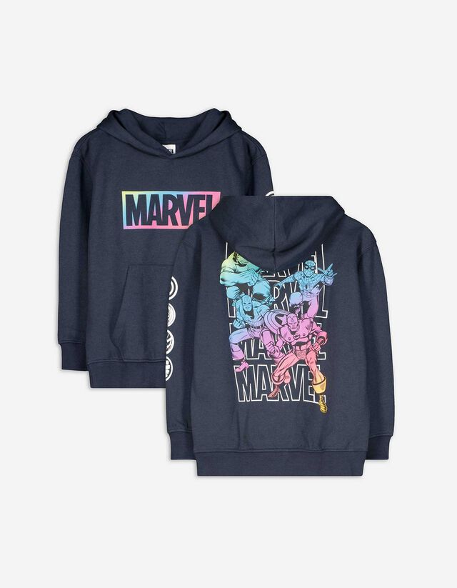 bluza z kapturem - Marvel - ciemny niebieski