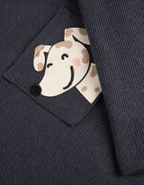 Longsleeve - donkergrijs