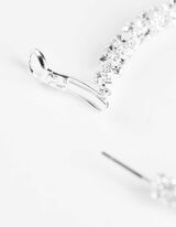 Oorbellen - Siersteentjes - zilver