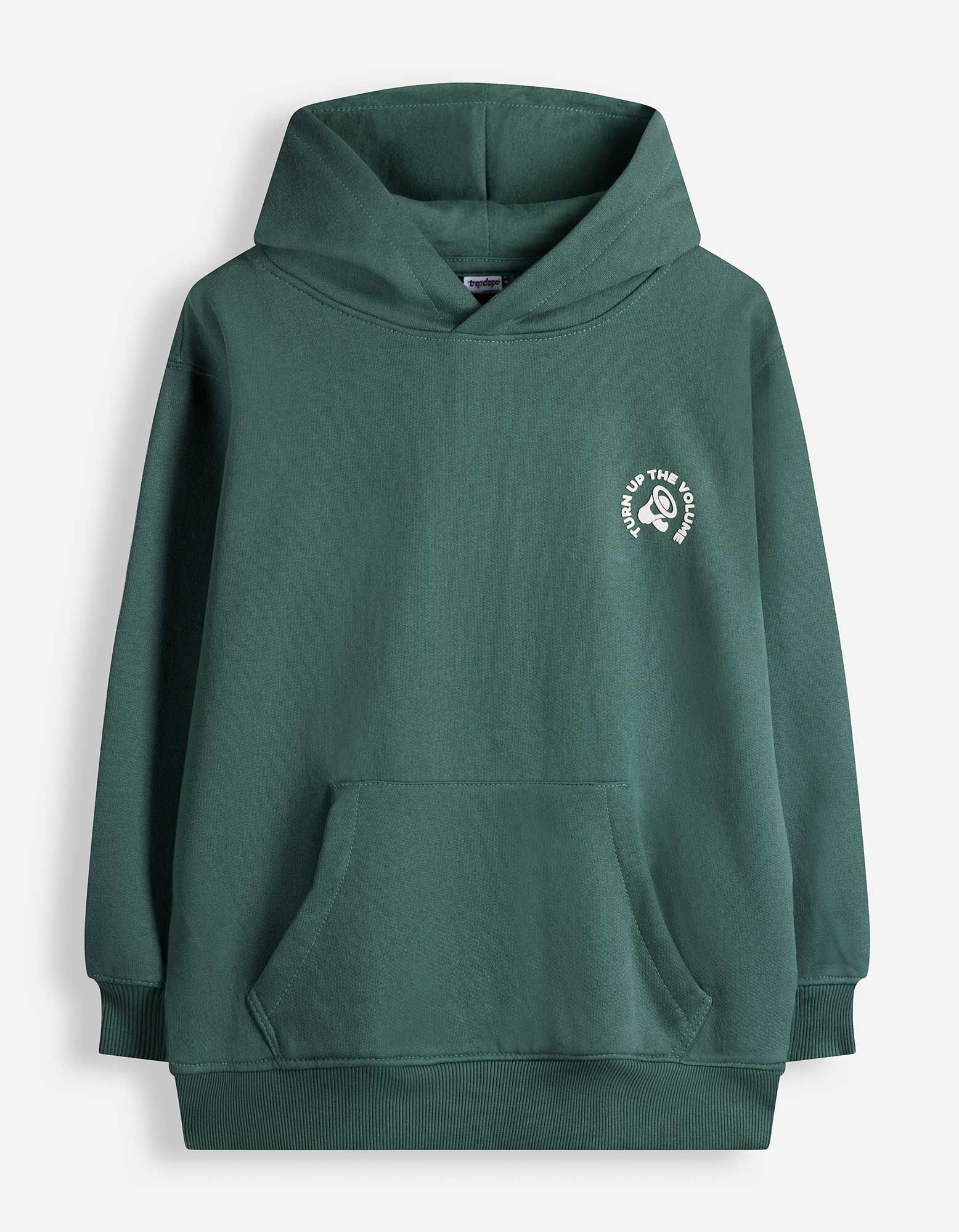Sweatshirt - Oversized Fit - Gr&uuml;n