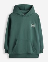 Sweatshirt - Oversized Fit - Gr&uuml;n