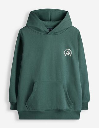 Sweatshirt - Oversized Fit - Gr&uuml;n