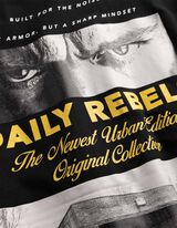 T-Shirt - R&uuml;ckenprint - schwarz