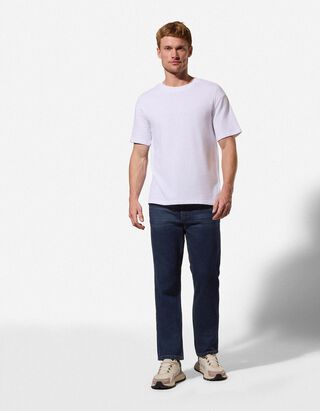 Jeans - Katoen - donkerblauw