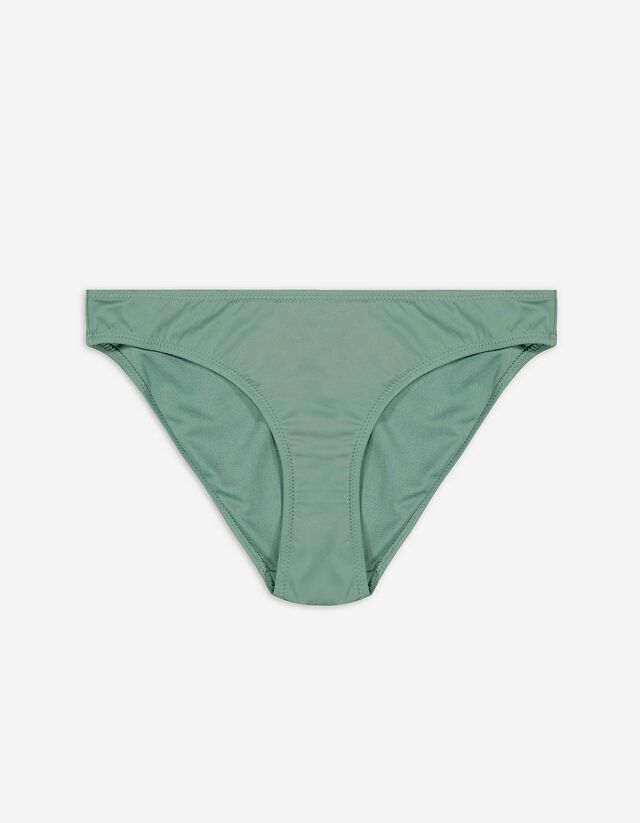 dół od bikini - elastyczny pas - ciemny zielony