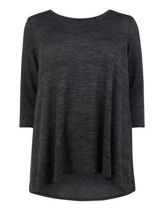 Damen Longsleeve in Melangeoptik