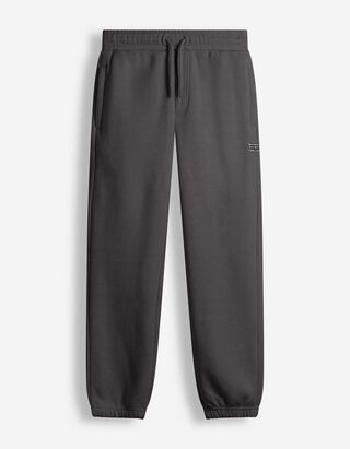 Joggingov&eacute; kalhoty - Těžk&aacute; kvalita - Tmavě &scaron;ed&aacute;