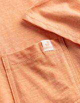 T-Shirt - Brusttasche - orange