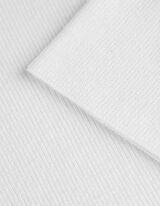 Pletena bluza - Izrez u obliku čamca - bela